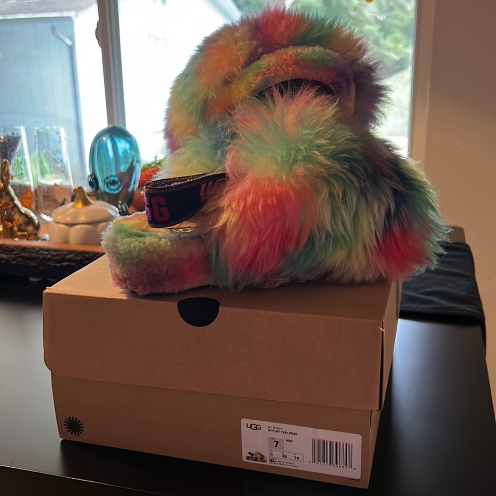 Ugg W Fluff YEAH PRIDE Slippers